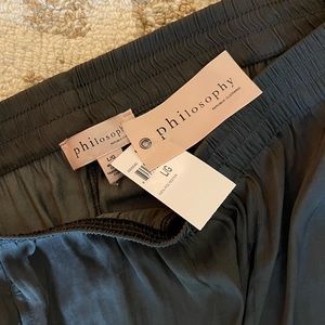 Philosophy dark grey pants